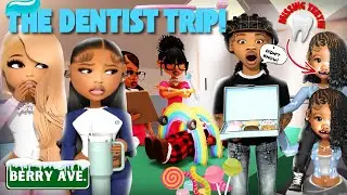 🪥🦷THE DENTIST TRIP! *GHETTO!* *JAYLA MAD?!* ♡ | Berry Ave Family Roleplay #roblox #berryave
