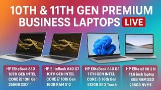 🚀 High Performance 10th & 11th Gen Laptops 🔥| Core i5 & i7⚡️HP। Dell | Lenovo | Microsoft Surface