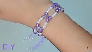 Thread Bracelet Idea With Beads ‼️| Very Easy Tutorial |