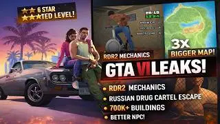 GTA 6 NEW LEAKS! 🔥 ARTHUR MORGAN RETURNS? 🤠 6 STARS WANTED LEVEL! | DextooGaming