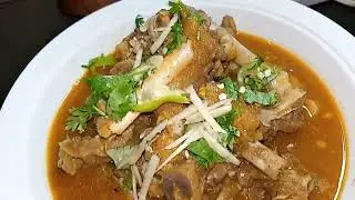 Bakra siri paya recipe | Mutton head curry | nalli paya Yakhni | OnionKnife 