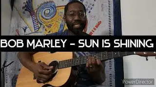 Bob Marley - Sun Is Shining Guitar Lesson (beginner triads)