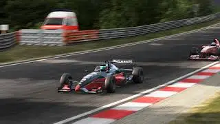 Defending and overtaking an F1 car in an F3 | project CARS