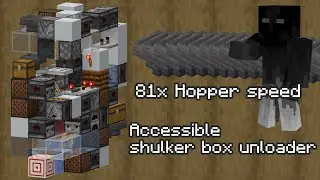 Finally an accessible shulker box unloader!