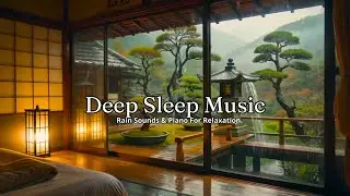Peaceful Sleep Music with Rain Sounds to Reduce Anxiety & Heal the Mind - Relaxation, Meditation