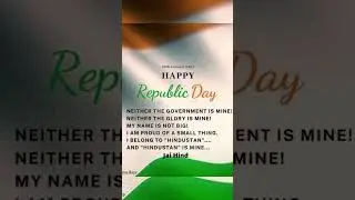 Happy republic day ❤️ || 26 January 2023🎉 ||#happy #republicday #26january #2023
