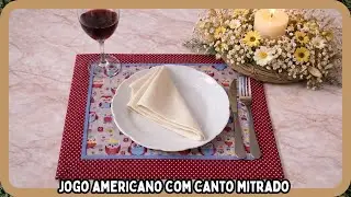 Jogo Americano com Canto Mitrado para Iniciante