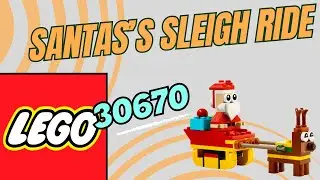 Lego Set 30670 Santa's Sleigh Ride - Speed Build