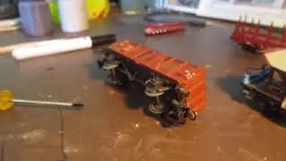 Märklin ich lasse meinen Wagon altern.