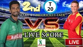 Bangladesh vs Zimbabwe, 2nd T20I - Live Cricket Score