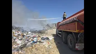 Tunceli Akpazar&rsquo;da yangın!