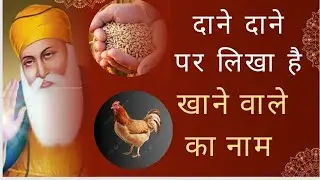 Dane Dane pe likha hai khane wale ka naam sakhi |Shri guru nanak dev sakhi