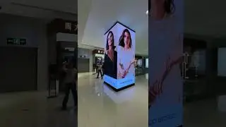 Shopping mall fixed installation indoor high-definition LED displays, store high-definition screens