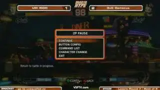 Ultra Street Fighter 4 - 1.04 Crash Glitch