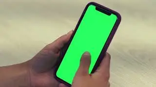 📱 Blank iPhone Screen Chroma Key Close-Up | iPhone Green Screen Video 📱