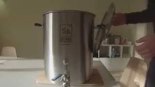 SS Brew Kettle and ThermoWorks ChefAlarm