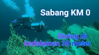 km O Indonesia diving in Sabang weh (surga lautan)
