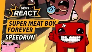 Super Meat Boy Forever Developer Reacts to 21 Minute Speedrun