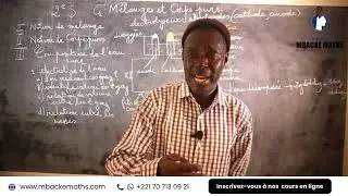 COURS 4 - MELANGES ET CORPS PURS - SECONDE S - PHYSIQUES CHIMIES