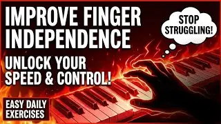🎹 Finger Independence Exercises for Piano | Play Faster & Control Every Finger