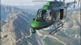 GTA 5 | Michael Jumps From Helicopter With Parachute | GTA V | Turbine Terror Complete Mission