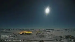 Антарктида ст. Прогресс 2017.08 Timelapse