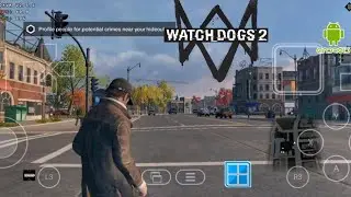 Watch Dogs Gameplay (HD) Winlator 10.1 (Windows Emulator) Android