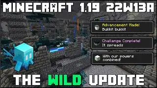 Minecraft 1.19 - Снимок 22w13a - Древний город, Аллей и достижения!