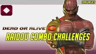 Raidou Combo Challenges - Dead or Alive 6 4k60