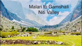 Malari to Gamshali village // Niti valley