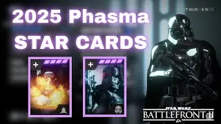 *UPDATED* 2025 BEST Captain Phasma Star Cards For ALL MODES On STAR WARS BATTLEFRONT II!