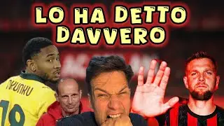 PAZZESCO! LO HA DETTO ALLEGRI! IO NON CREDO ALLE MIE ORECCHIE! 