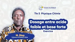 Exercice -Tle S: Réaction entre Acide faible et Base forte, Base faible et Acide fort: Solut° Tampon