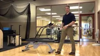 Hamstring Stretch for Golfing