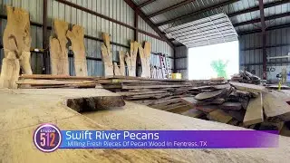 Swift River Pecans Turns Fallen Trees Into Art