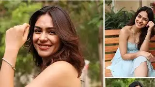 Timeless Beauty – Mrunal ThakurPure Elegance ✨🔥 Bold / StylishConfidence is Her StyleBold. Beautiful
