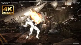 Triborg (Cyrax) vs Kung Lao - Mortal Kombat X