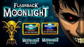 Flashback Moonlight Season 🔥 Moonlight Cue Max Trick 🌀 8 ball pool moonlight season 