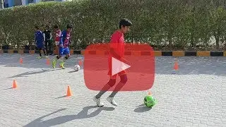 Football Training Session at MIDasia Foundation Academy
