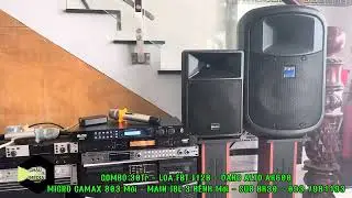 COMBO 30Tr - LOA FBT J12B - VANG ALTO AK600MICRO CAMAX 803 Mới - MAIN JBL 3 K&Ecirc;NH Mới - SUB BK30