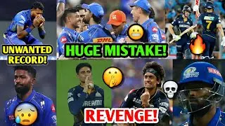 MI HUGE MISTAKE 😰 Hardik UNWANTED RECORD 😬 Shubman Gill 🤫 Sai Kishore REVENGE 😳 MI vs GT IPL News