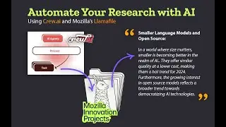 Automate AI Research with Crew.ai and Mozilla Llamafile