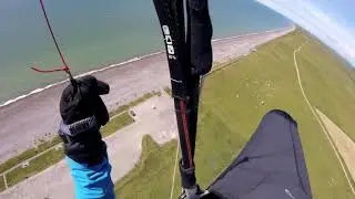 Blackcombe West to Silecroft 2022 paragliding