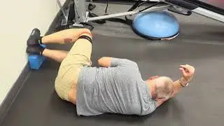 Corrective oblique and LEFT glute max weakness