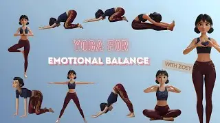 Yoga for Calm Minds | Yoga for Emotional Balance | Yoga for Kids | with Zoey