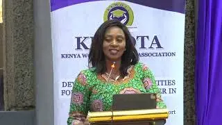 Catching Up with Technology:PS Mary Muthoni #KEWOTA@6 @teachers 