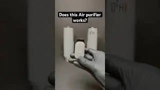 Testing Atovio Pebble Air purifier | Smoke Test #shorts
