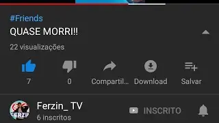 PRIMEIRO VIDEO DO CANAL!!