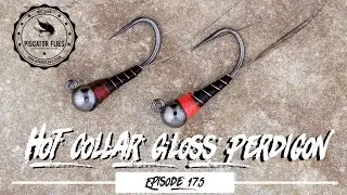 Tying the Hot Collar Gloss Perdigon fly Pattern - Ep175 PF #PiscatorFlies