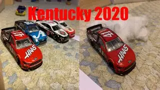 NASCAR Stop Motion Recreation: Highlights from Kentucky 2020